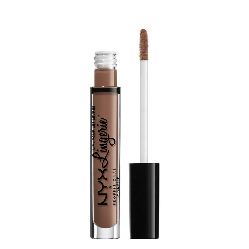 NYX - Lip Lingerie Matte Liquid Lipstick "Honeymoon"