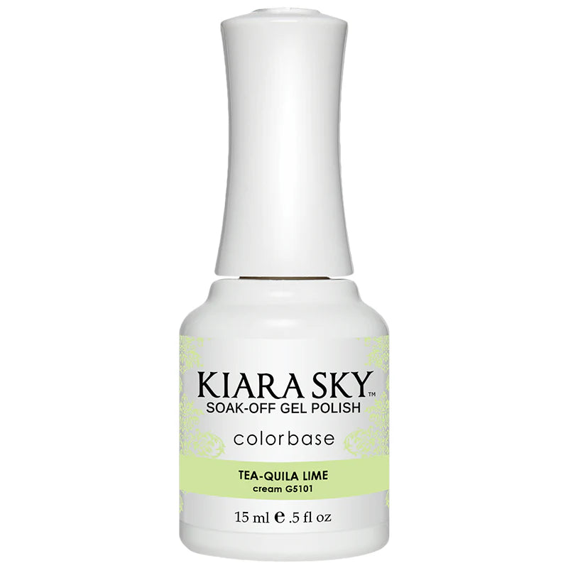 Kiarasky Gel Polish G5101 Tea-quila Lime .5 fl oz / 15mL