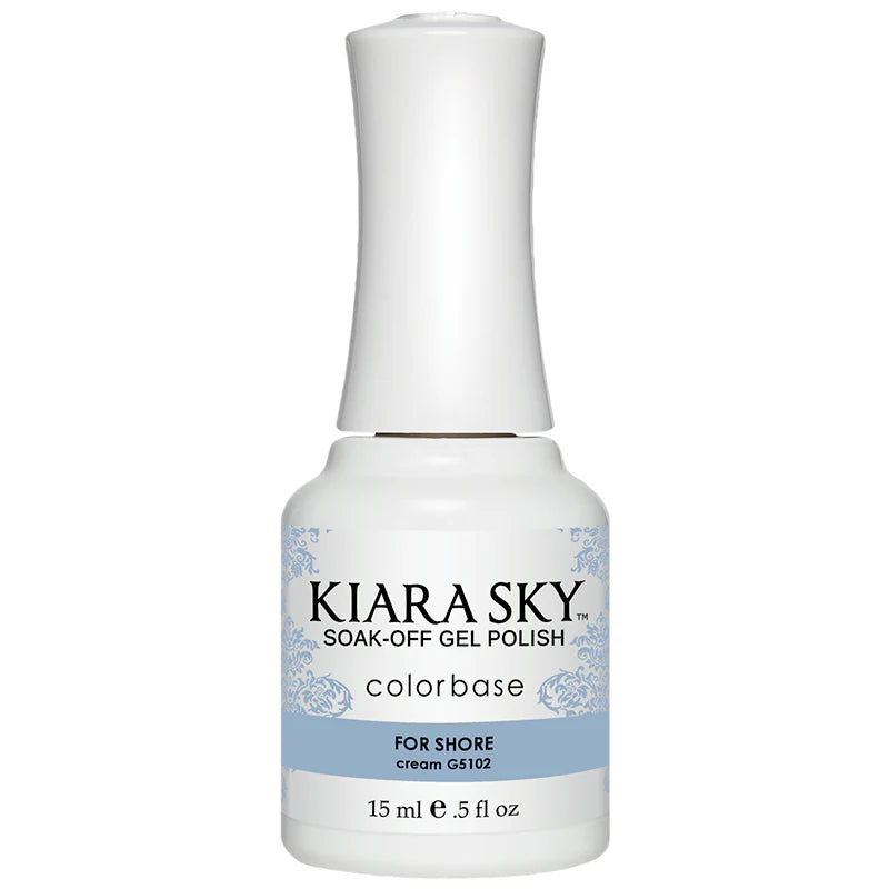 Kiarasky Gel Polish G5102 For Shore .5 fl oz / 15mL