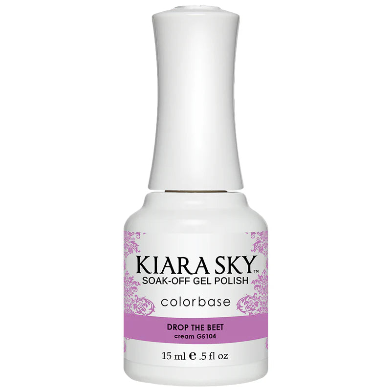 Kiarasky Gel Polish G5104 Drop the Beet .5 fl oz / 15mL