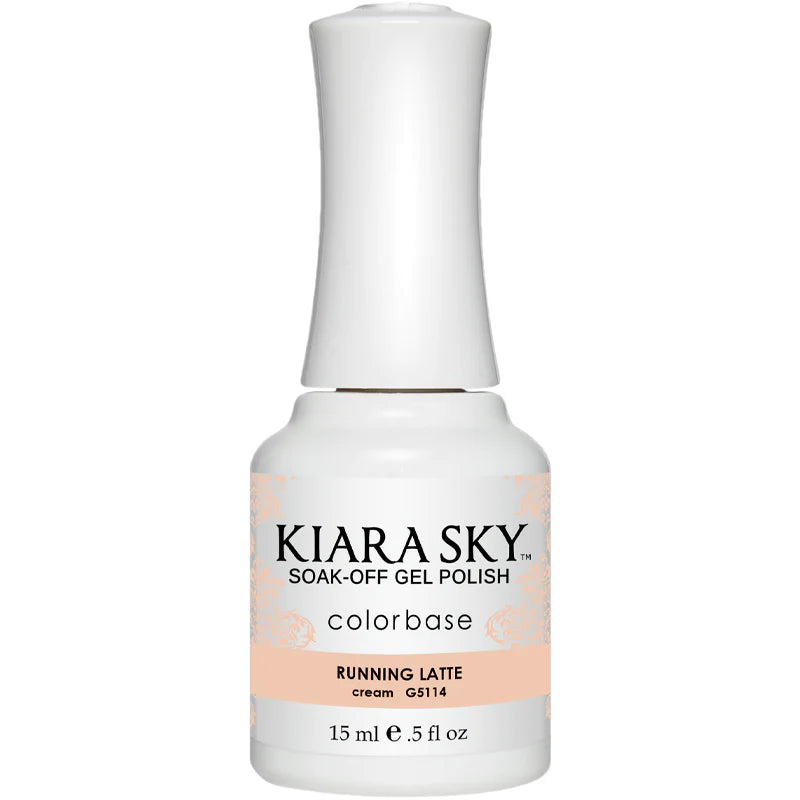 Kiarasky Gel Polish G5114 Running Latte .5 fl oz / 15mL