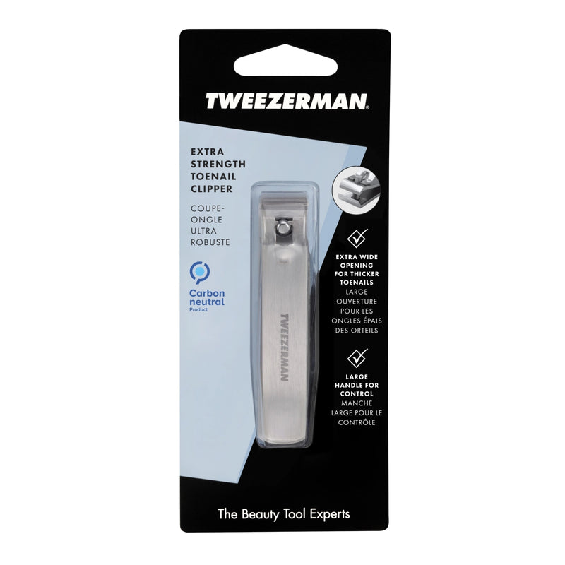 Tweezerman Stainless Steel Extra Strength ToeNail Clipper 5161-R1