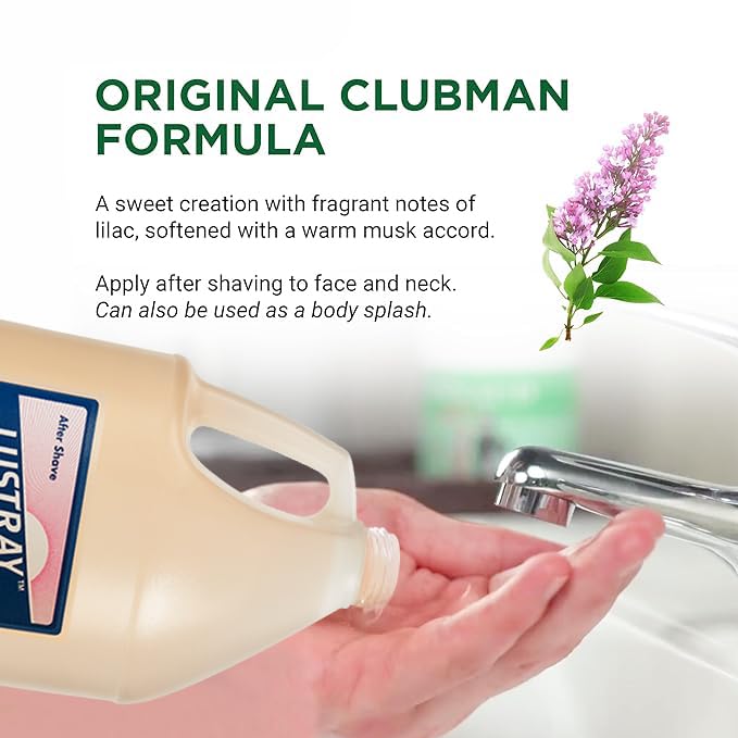 Clubman Lustray - After Shave "Lilac" 1 Gallon