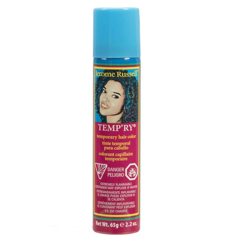 Jerome Russell - Temporary Hair Color "Blue-Black", 2.2oz
