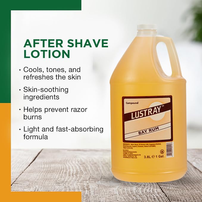 Clubman Lustray - After Shave "Bay Rum" 1 Gallon