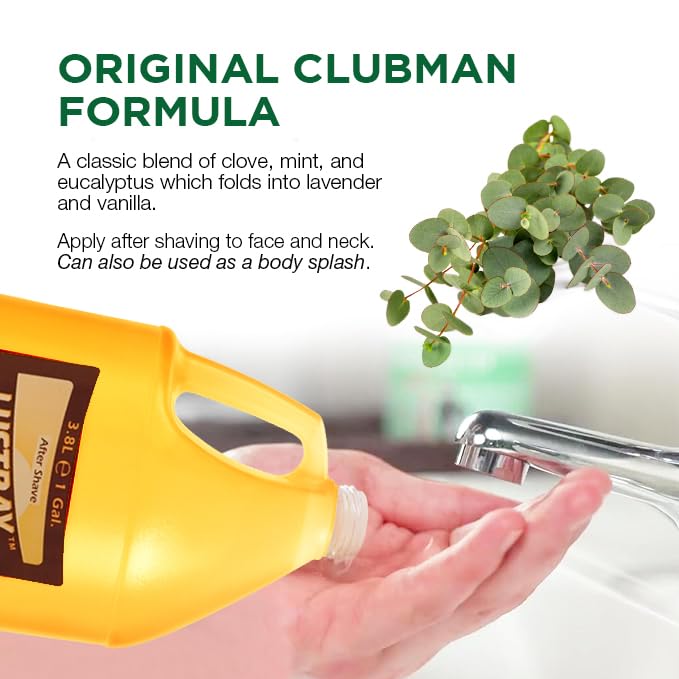Clubman Lustray - After Shave "Spice" 1 Gallon