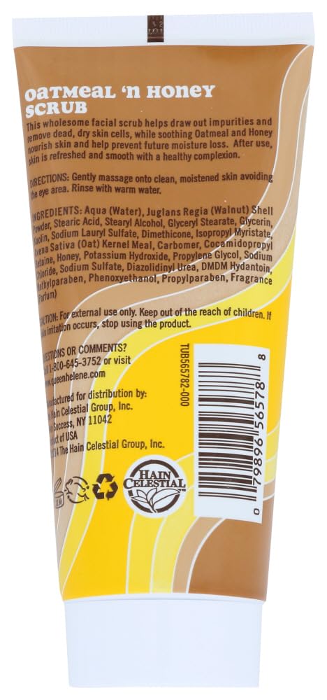 Queen Helene - Facial Scrub "Oatmeal 'n Honey" 6oz