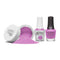 Gelish Summer 2024 - Up In The Air "Got Carried Away" Trio - Includes Gel Polish, Lacquer & Dip Powder - Hot Purple Crème