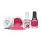 Gelish Summer 2024 - Up In The Air "Got Some Altitude" Trio - Includes Gel Polish, Lacquer & Dip Powder - Bright Pink Crème