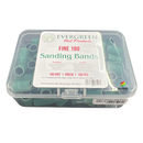 GBS Sanding Bands - 180 Grit Green Sanding Bands 100pcs Fine 180