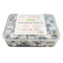 GBS Sanding Bands - 80 Grit Zebra Sanding Bands 100pcs Coarse 80