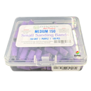 GBS Premium Small Sanding Bands - Purple Small Sanding Bands 100pcs - MEDIUM 150