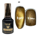 DM Gel Polish - Cat Eye Gold -