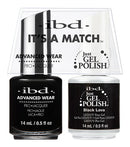 ibd Just Gel Polish - IBD It's A Match Duo - Black Lava -