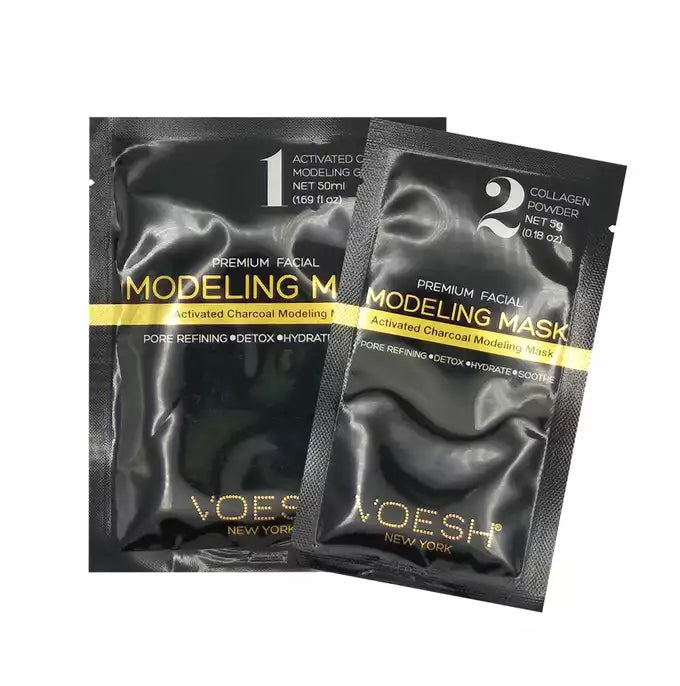 Voesh - Gel Modeling Mask Activated Charcoal 1PC