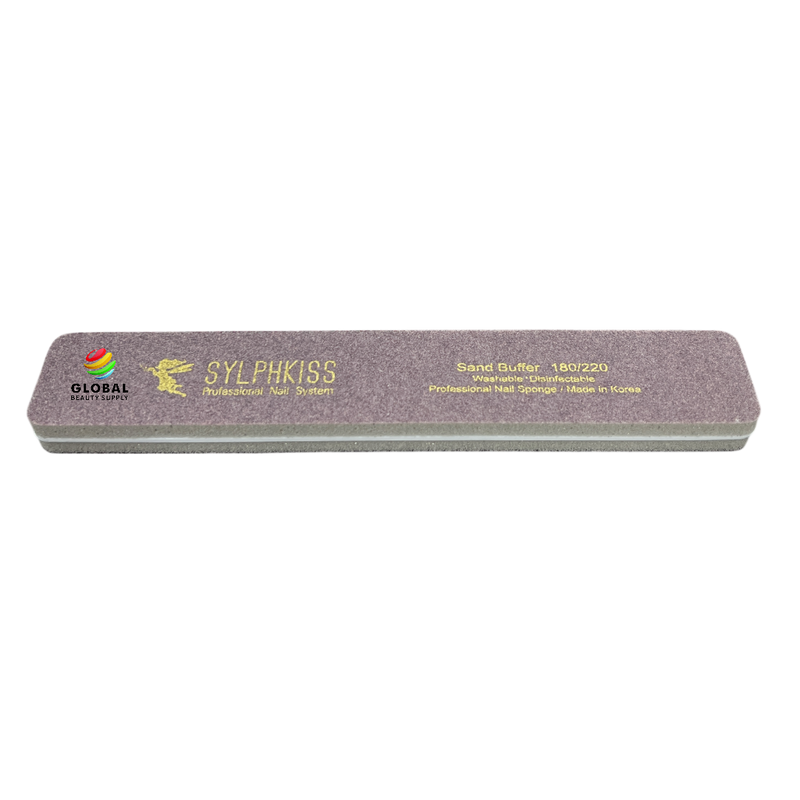 Sylphkiss Premium Sponge File 10pc - 180/220 Grit