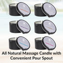 Massage Oil Candle - Vanilla Flower