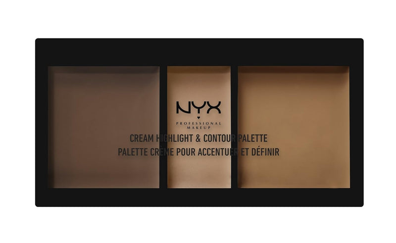 NYX - Cream Highlight & Contour Palette "Deep"