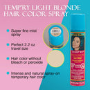 Jerome Russell - Temporary Hair Color "Light Blonde", 2.2oz