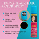 Jerome Russell - Temporary Hair Color "Black", 2.2oz