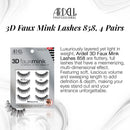 Ardell - Lash Professional 3D Faux Mink 858 4PK