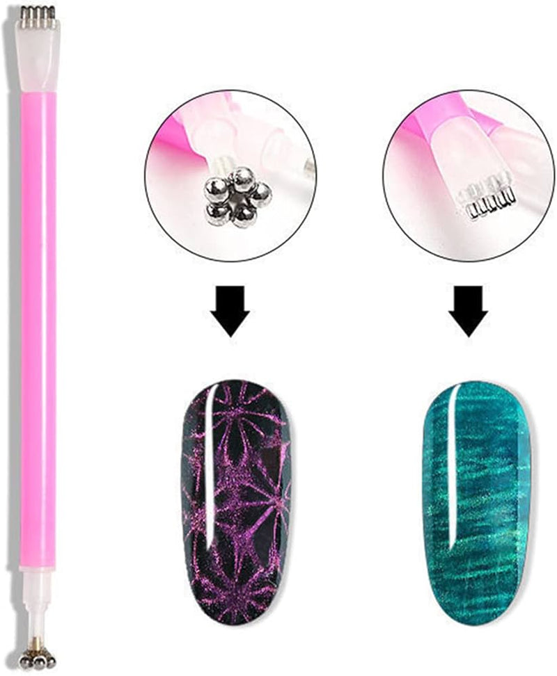Cat Eye Magnet - Flower
