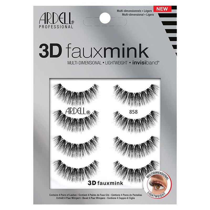 Ardell - Lash Professional 3D Faux Mink 858 4PK