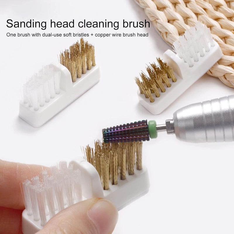 Drill Bit Cleaning Brush (Self Adhesive Backing)