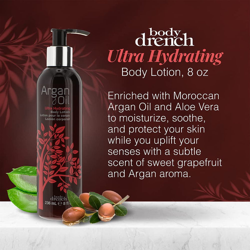 Body Drench - Argan Oil Ultra Hydrating Body Lotion 8 fl.oz