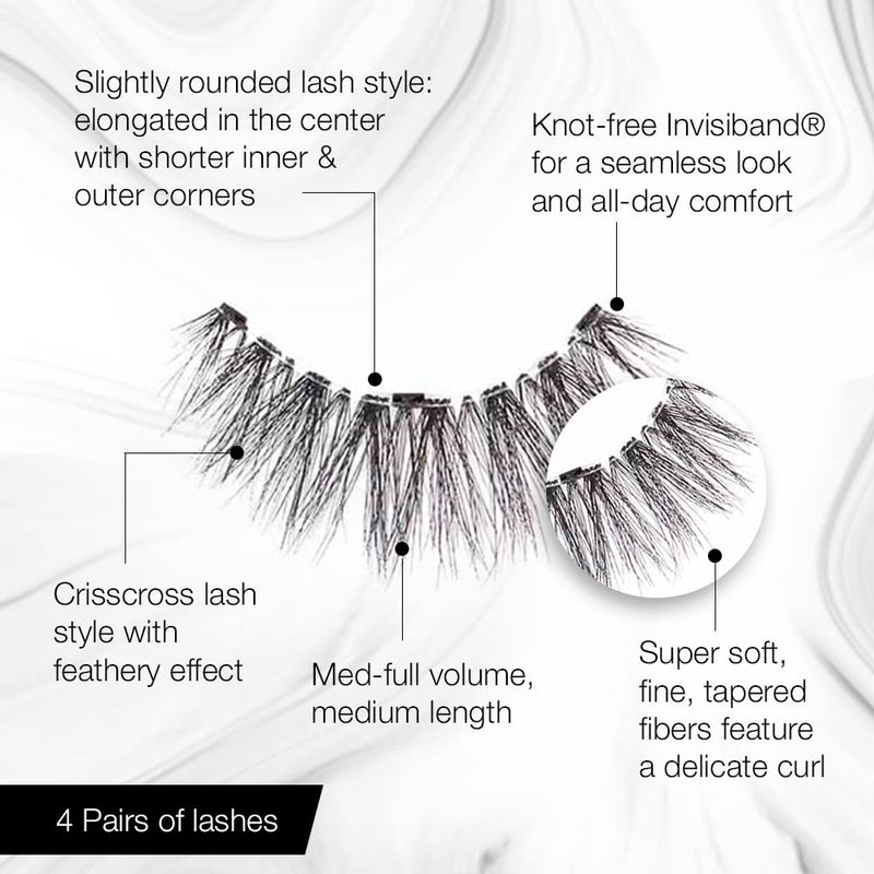 Ardell - Lash Professional 3D Faux Mink 858 4PK
