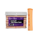 Soft'n Style - E-Z-Flow Cold Wave Rods, Jumbo "Sandy" 12PCs