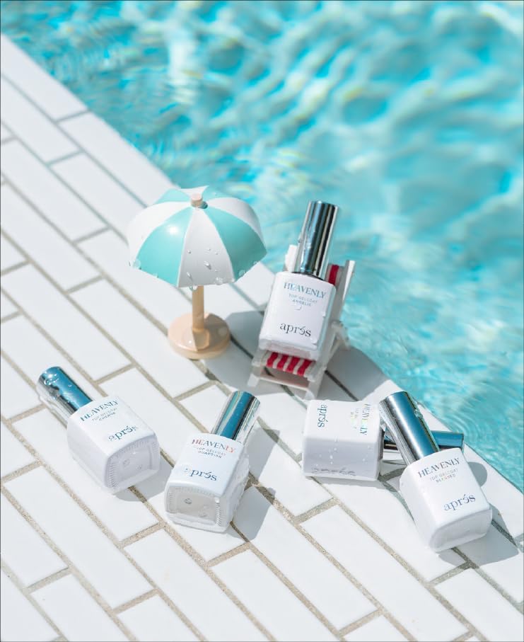 Apres Heavenly Top Gelcoat Non-Wipe 15 mL - Angelic