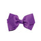Mia Spirit - Large Grosgrain Ribbon Bow Barrette "Purple" #00664