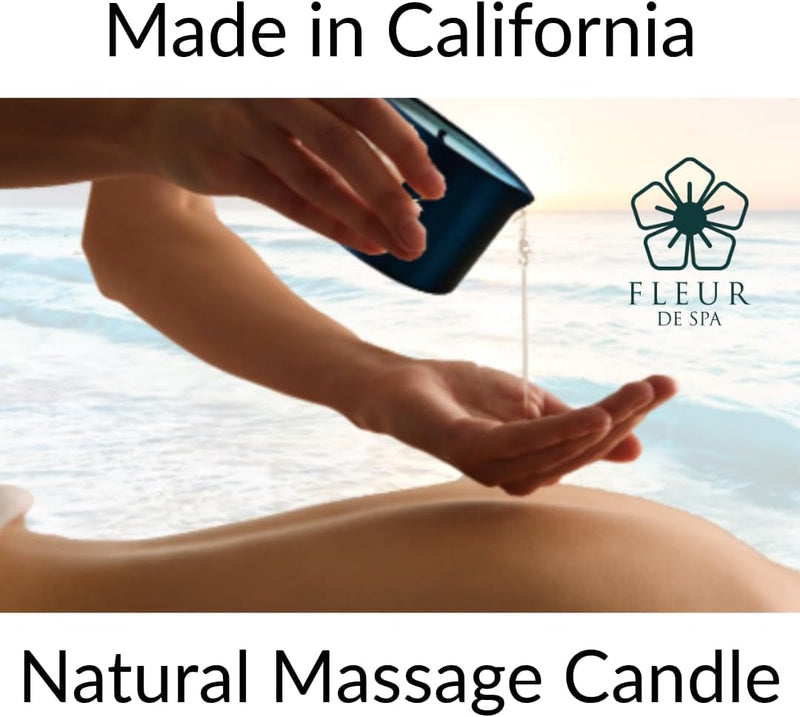 Massage Oil Candle - Vanilla Flower