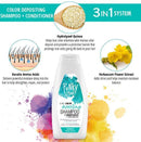Punky Colour - 3-in-1 Color Depositing Shampoo + Conditioner "Tealistic"