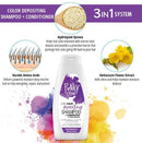 Punky Colour - 3-in-1 Color Depositing Shampoo + Conditioner "Purpledacious"