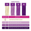 Punky Colour - 3-in-1 Color Depositing Shampoo + Conditioner "Purpledacious"
