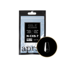 Apres Gel-X Natural Coffin Extra Short Refill (50pcs) - Global Beauty Supply, LLC