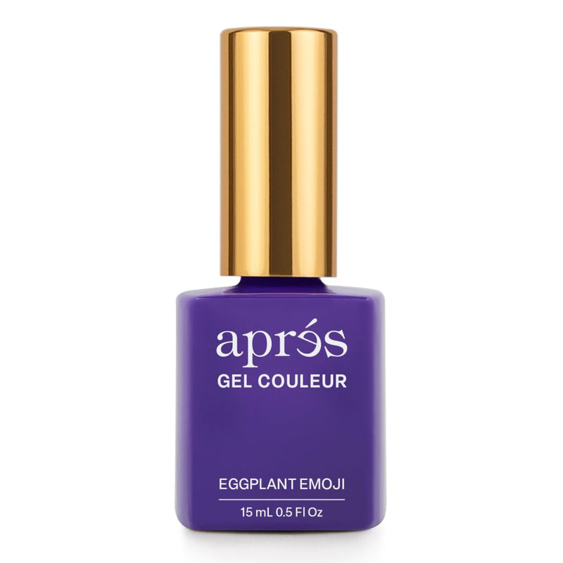 Apres - HEMA/TPO Free Gel Couleur .5 oz - Eggplant Emoji 336