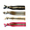 Mia Beauty - 2in1 Tony Ties® Reflective Ponytailer Bracelet "Black, Pink, Gray, White" 6PCs #70002
