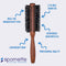 Spornette -  Italian Round Boar Bristle, 2.25in