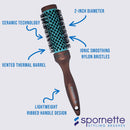 Spornette - Ion Fusion Aerated Medium, 2in