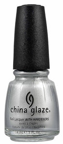 China Glaze Nail Lacquer 0.5 oz - Platinum Silver 627