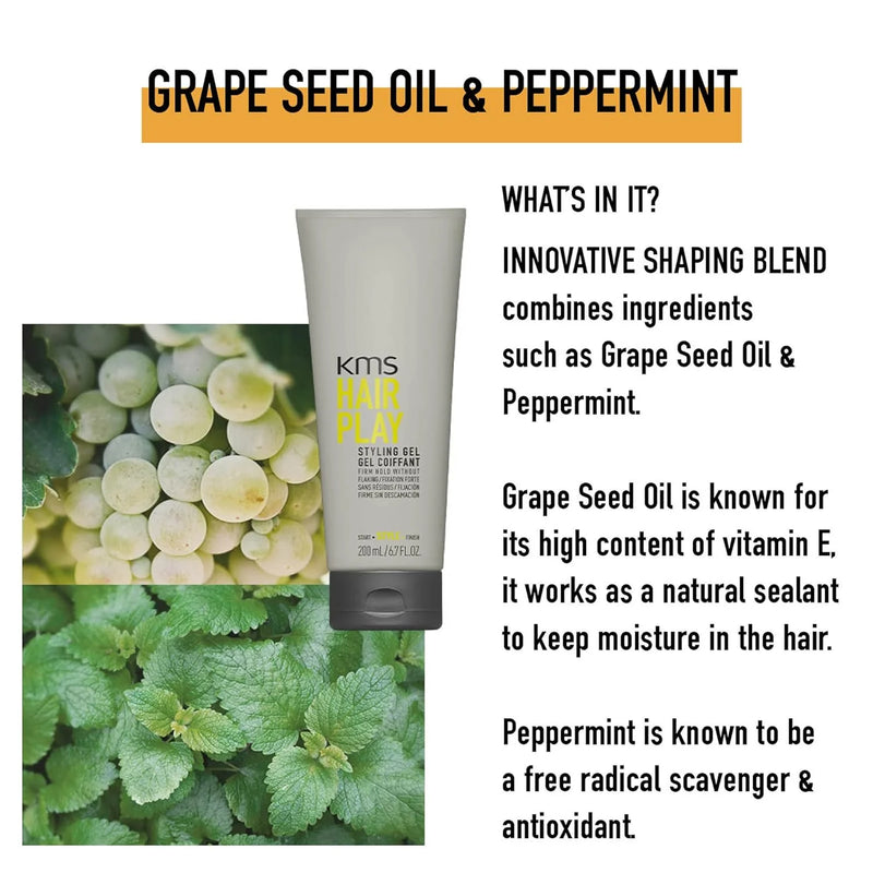 KMS - HAIRPLAY Styling Gel 6.7 fl.oz