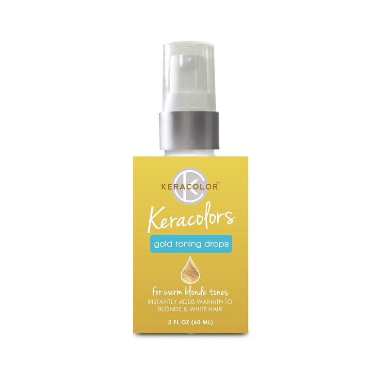 Keracolor Purple or Gold Toning Drops 2 Fl Oz