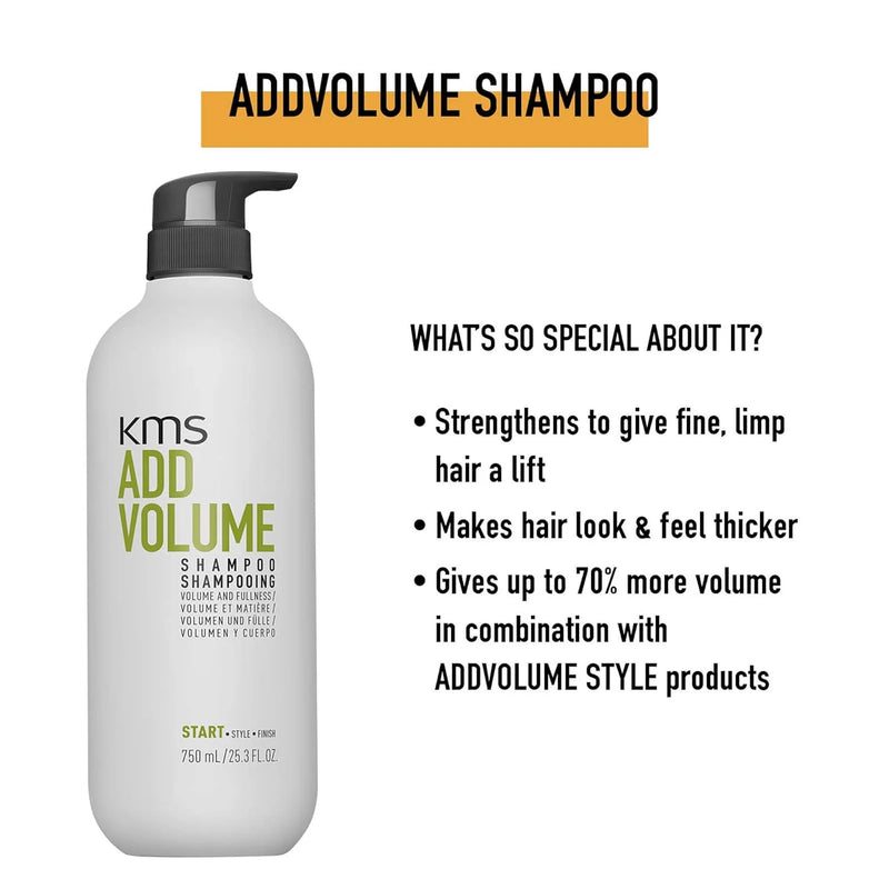 KMS - ADD VOLUME Shampoo 25.3 fl.oz