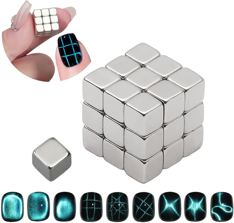 Cat Eye Magnet - Square Cube Magnets