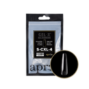 Apres Gel-X Sculpted Coffin X-Long Refill (50pcs) - Size 4