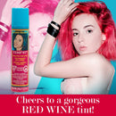 Jerome Russell - Temporary Hair Color "Red Wine", 2.2oz