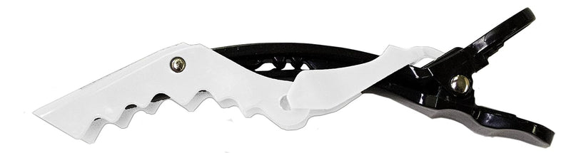 Mia Professional - Super Clamp Black/White 4 Clips